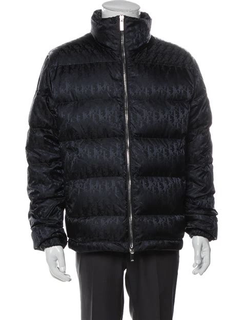 dior oblique reversible jacket|Dior oblique puffer.